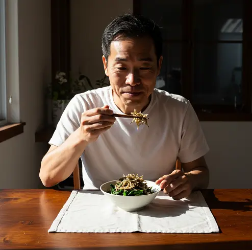 멸치-시금치-궁합