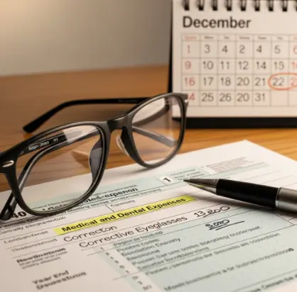 시력 교정용 안경 연말정산-1