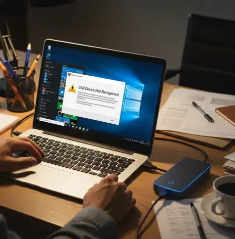 외장하드를-연결했는데 -인식이-안-될-때