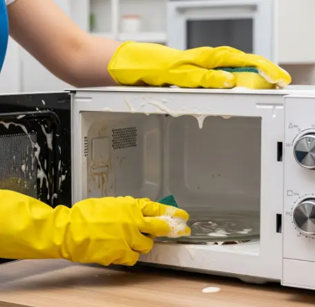 전자레인지 청소 세제 없이-1