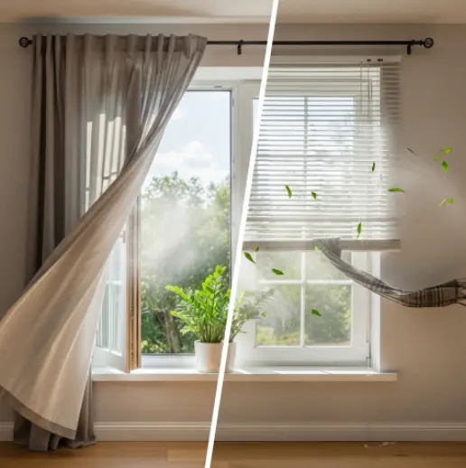 커튼이나-블라인드-치면-우풍-막는 데-도움-1