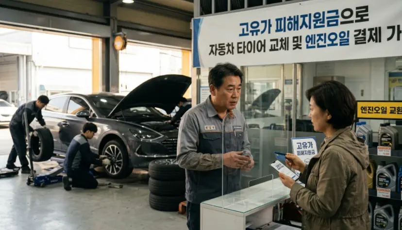 고유가-피해지원금-자동차-타이어-교체