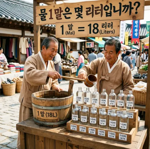 물한말은-몇리터