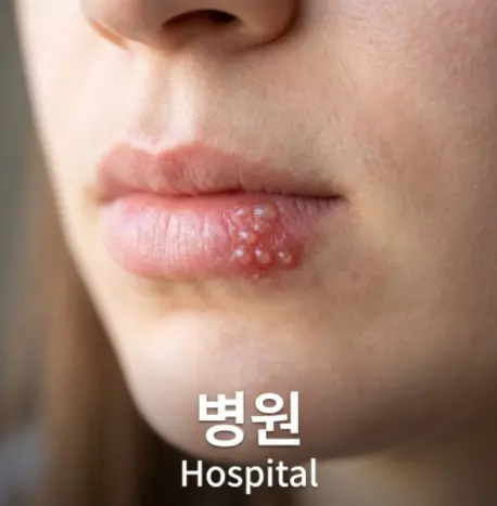 입술-포진이-생겼을-때-어느-병원