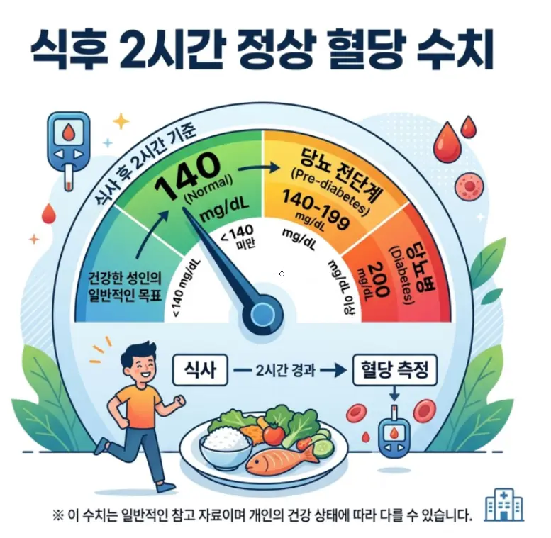 식후-2시간-혈당-정상수치-기준